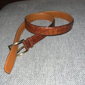 Mens Ralph Lauren Purple Label Crocodile Belt size 36 (RARE)